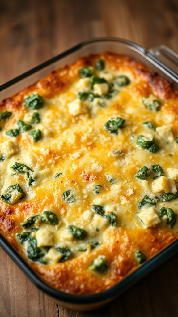soy infused spinach artichoke dip