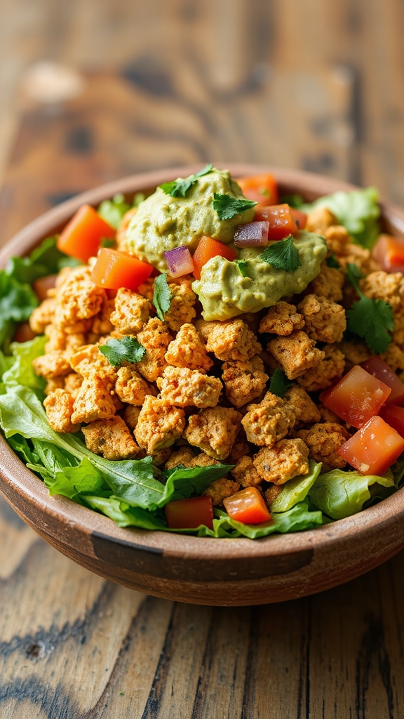 spiced beans veggie salad