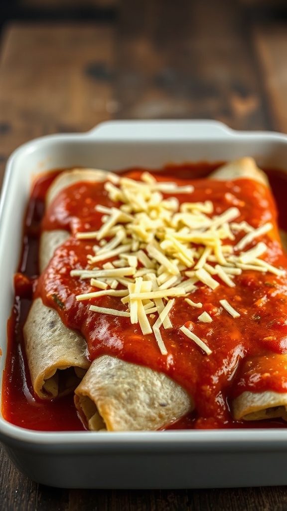 spiced blue corn enchiladas