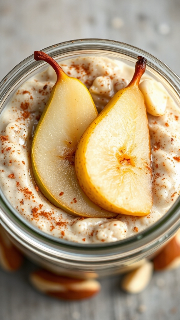 spiced poached pears recipe