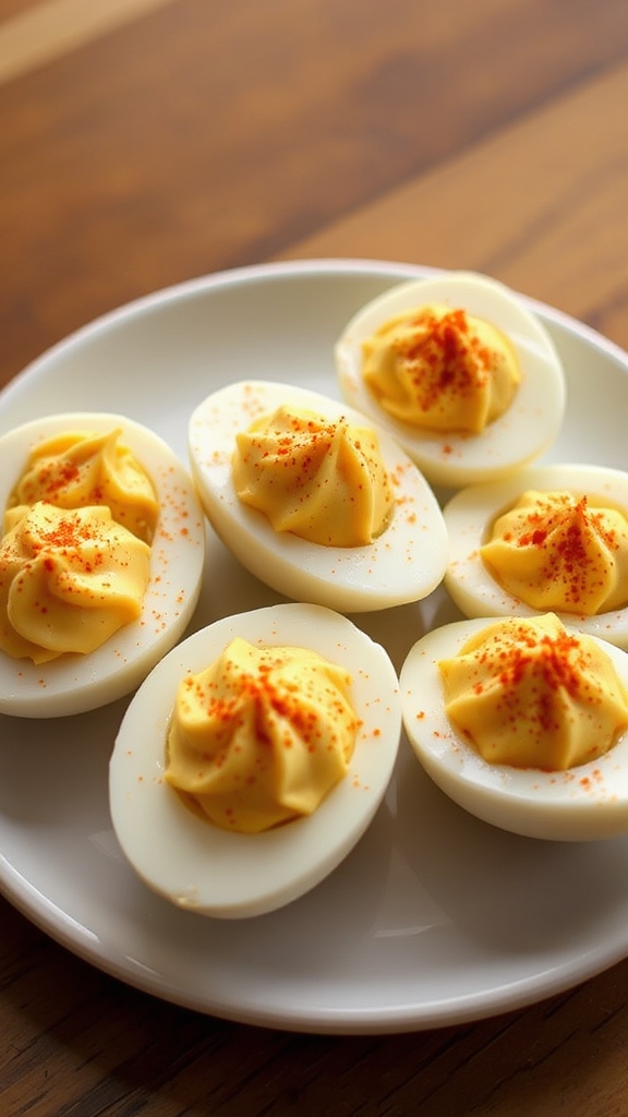 spicy deviled eggs recipe