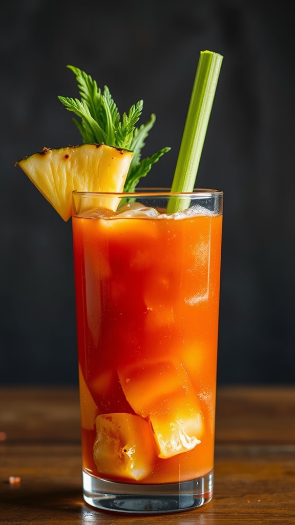spicy mezcal bloody mary