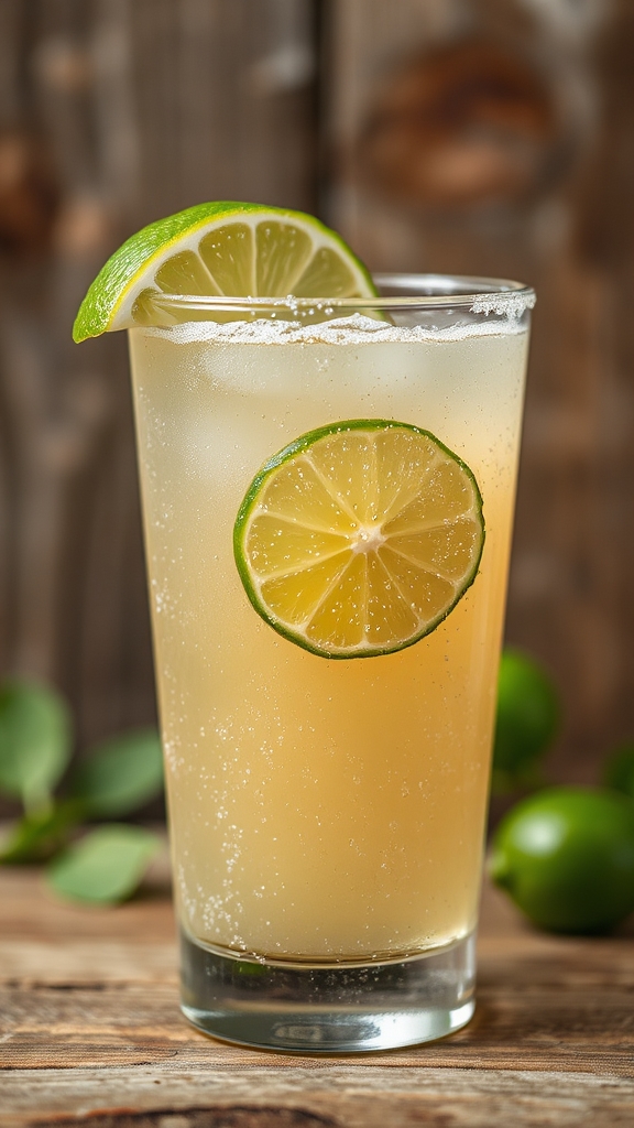 spicy tequila lime fizz