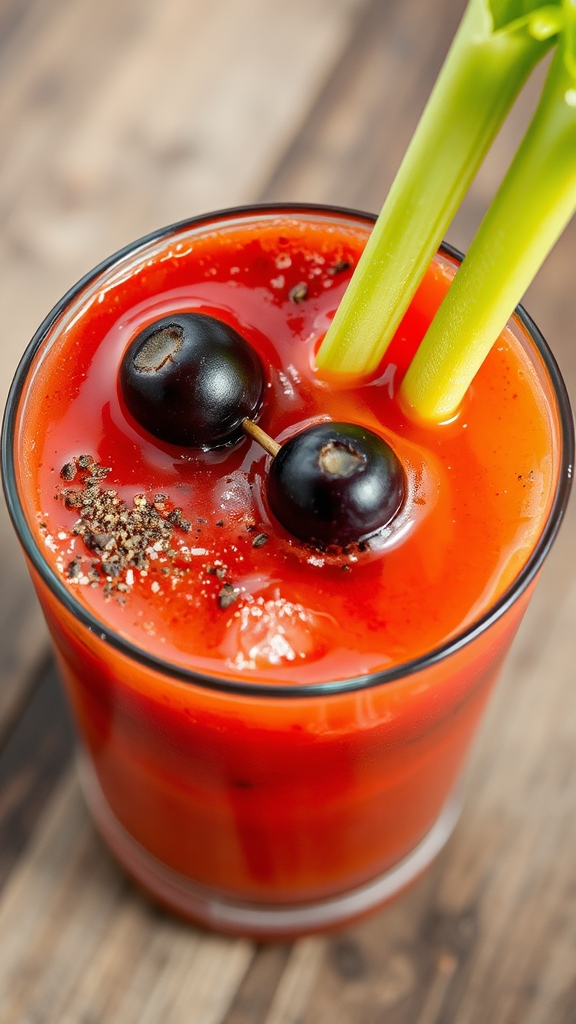 spicy vodka tomato cocktail