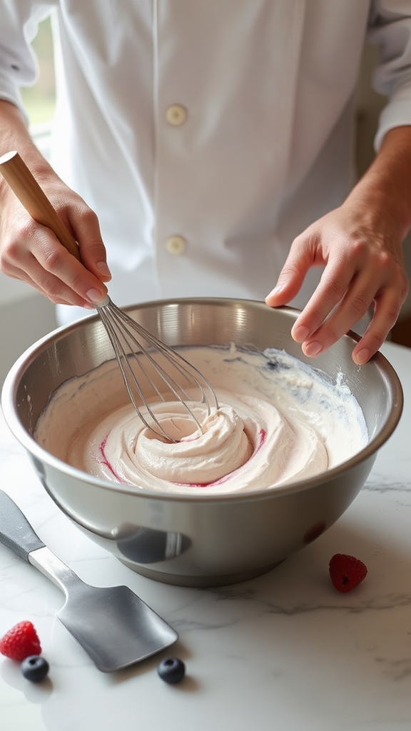 stable silky berry mousse
