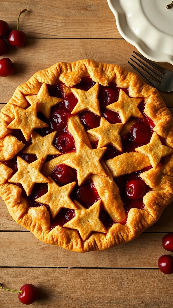 stars and stripes pies