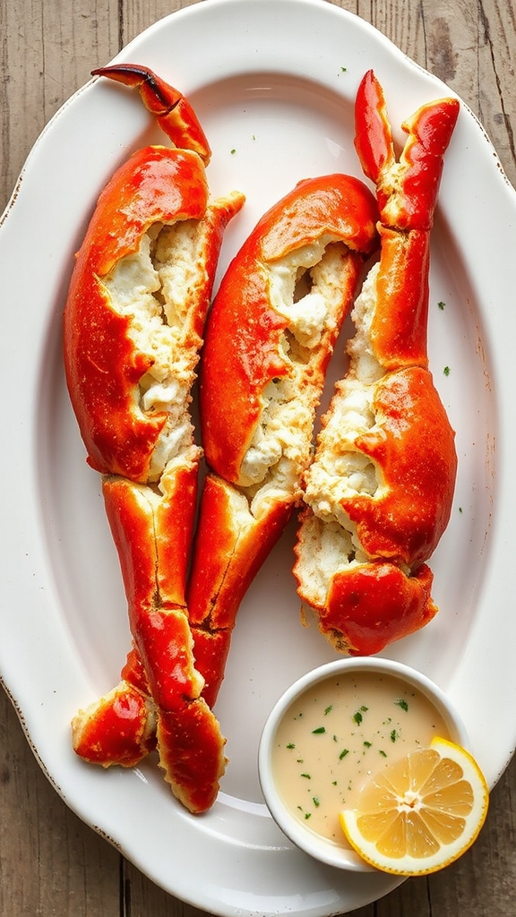 steam king crab delight