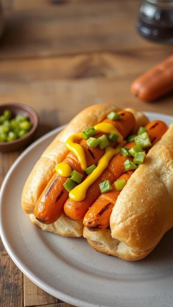 steam marinate grill carrots