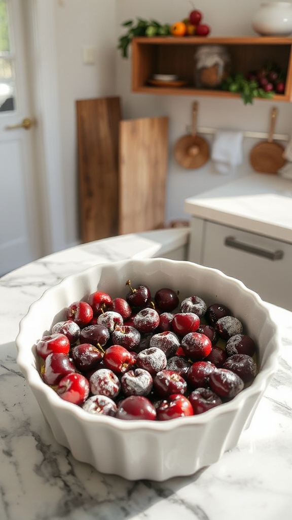 stop cherries from sinking