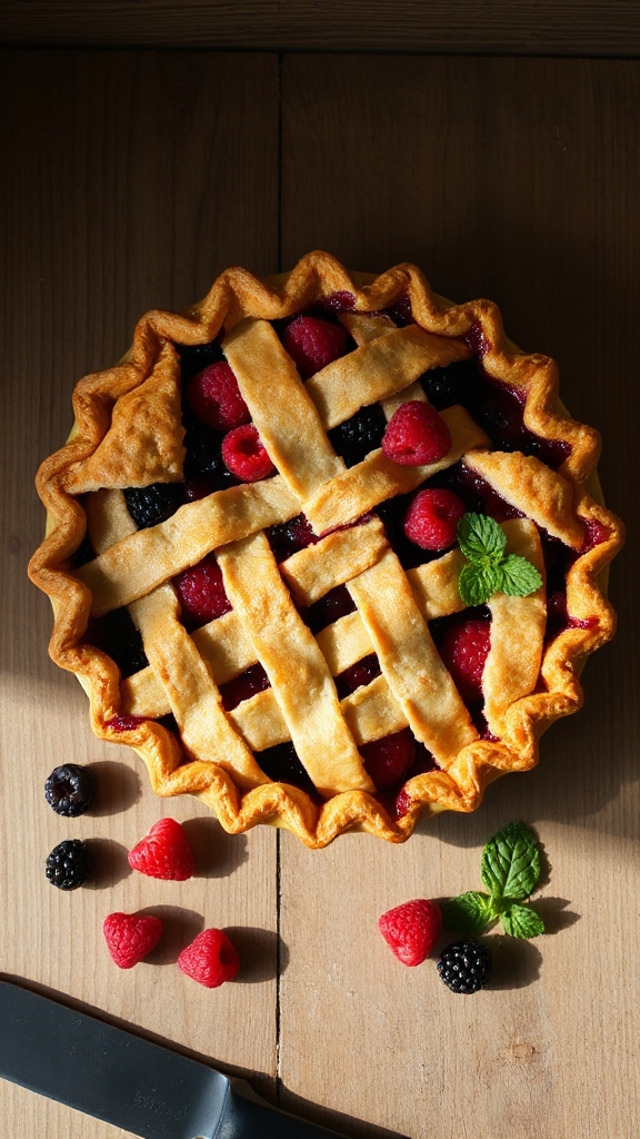 strawberry blackberry raspberry delights