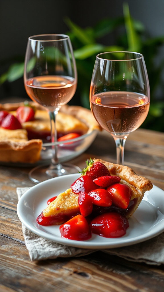 strawberry wine cheese pairings