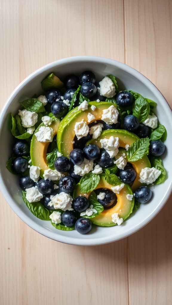 summer fresh avocado salad