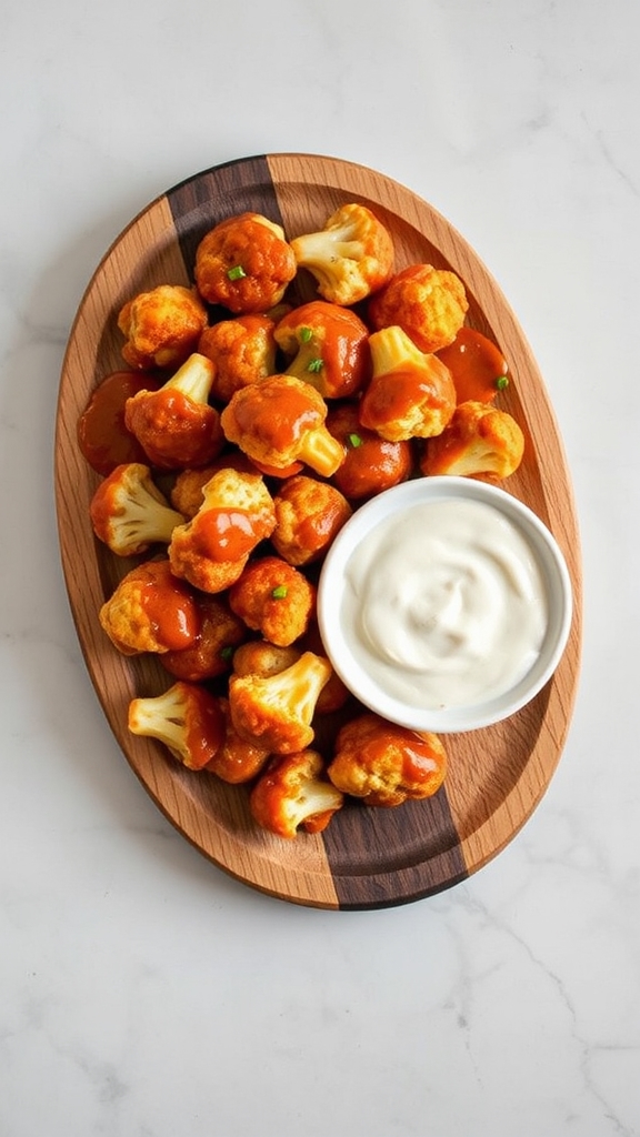 super bowl buffalo cauliflower