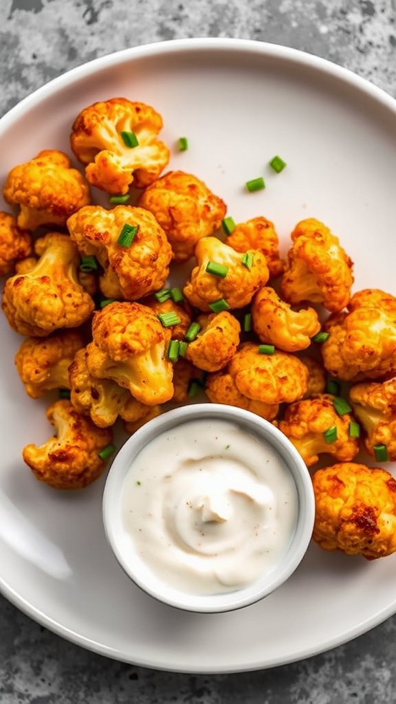 super bowl buffalo cauliflower