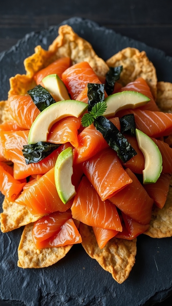 sushi nachos ingredient swaps