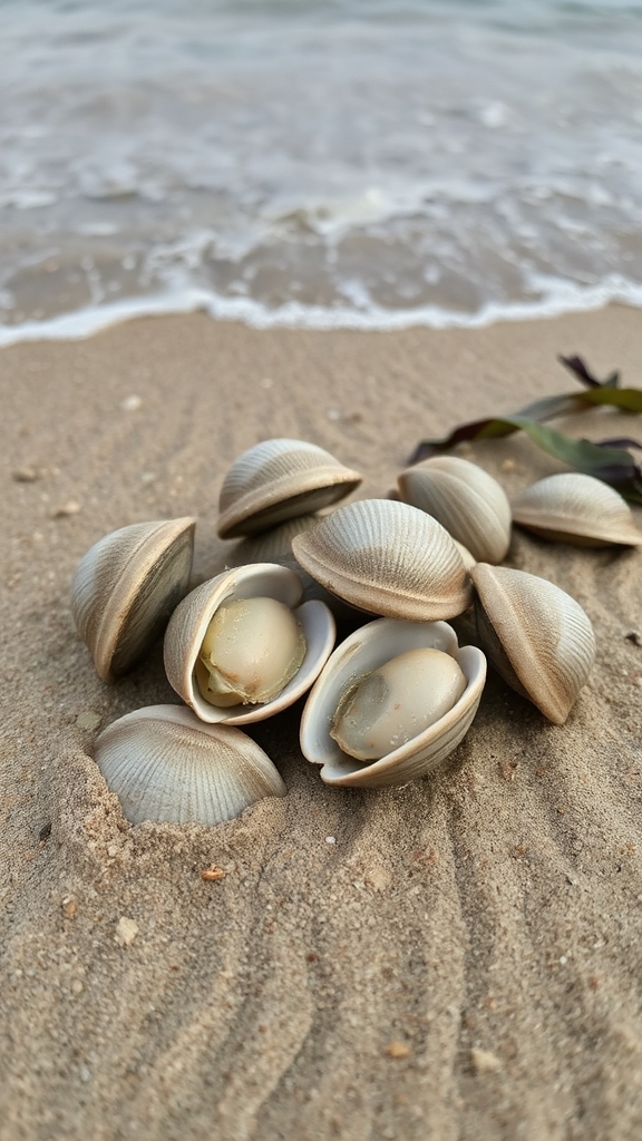sustainable sweet briny clams