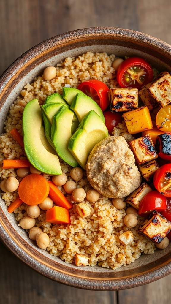 swap quinoa for variety