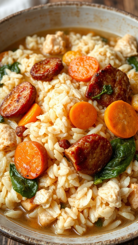swap sausage add veggies