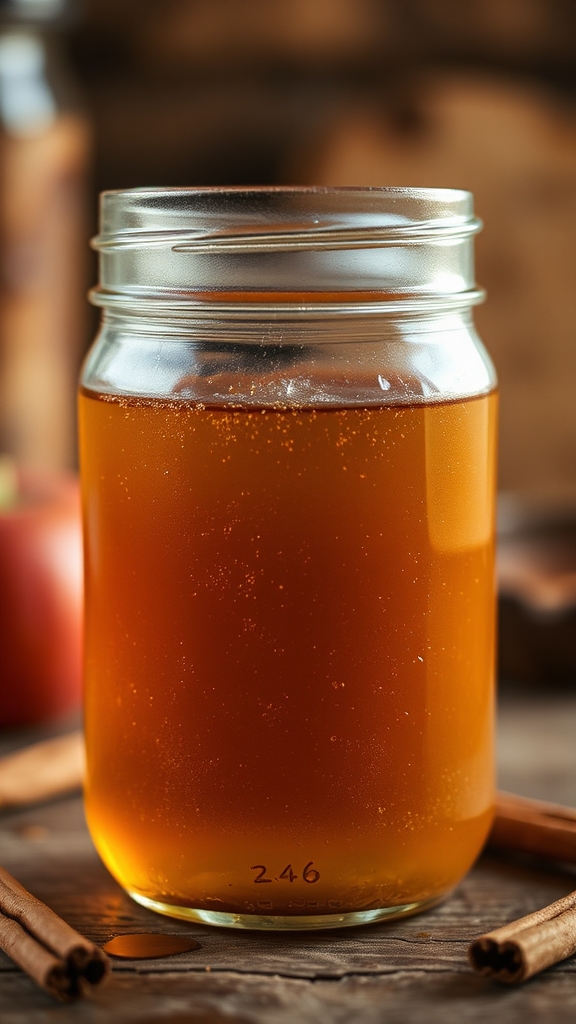 sweet apple syrup infusion
