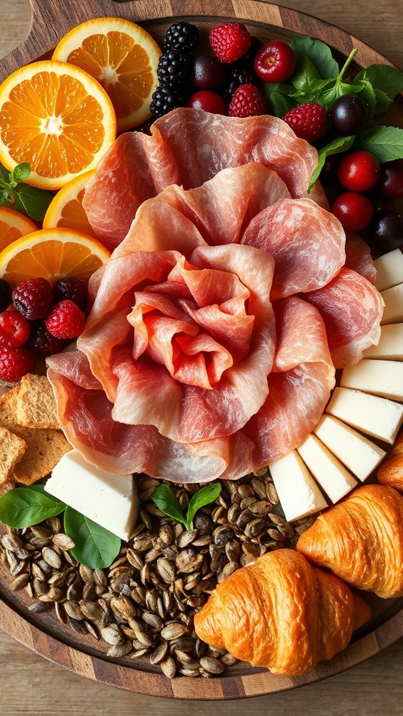 sweet savory breakfast charcuterie