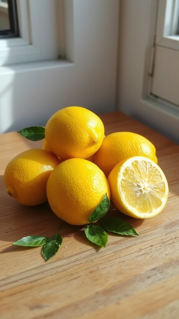 sweet tart vibrant lemons