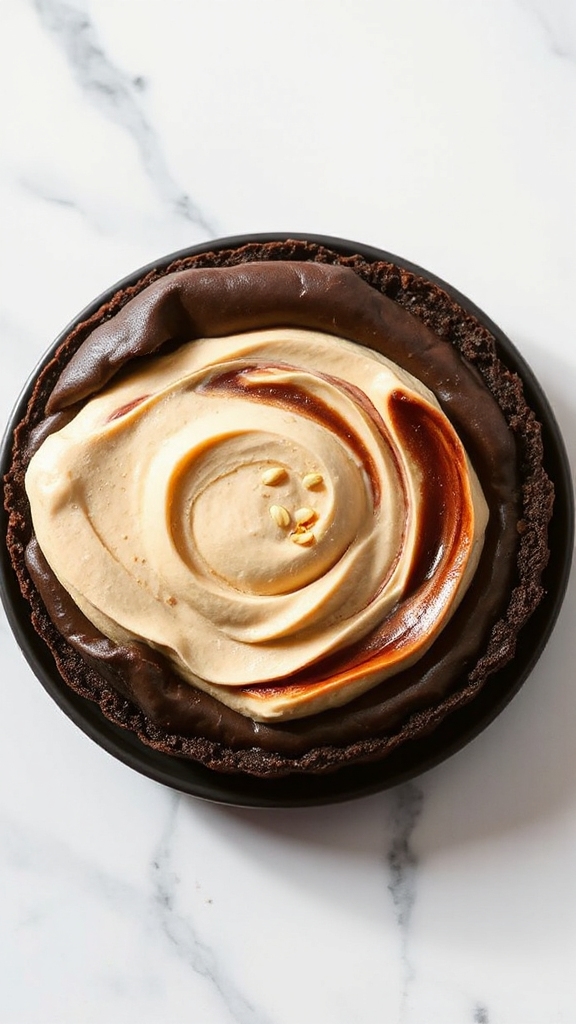 tahini mousse pie new york