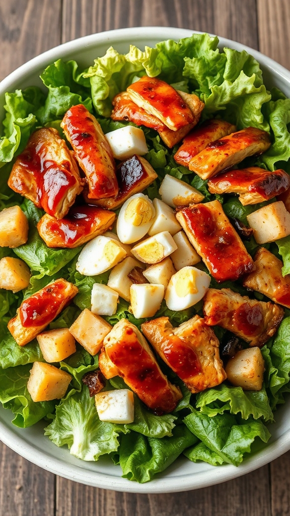 tangy bbq chicken salad