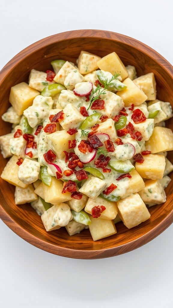tangy dill pickle potato