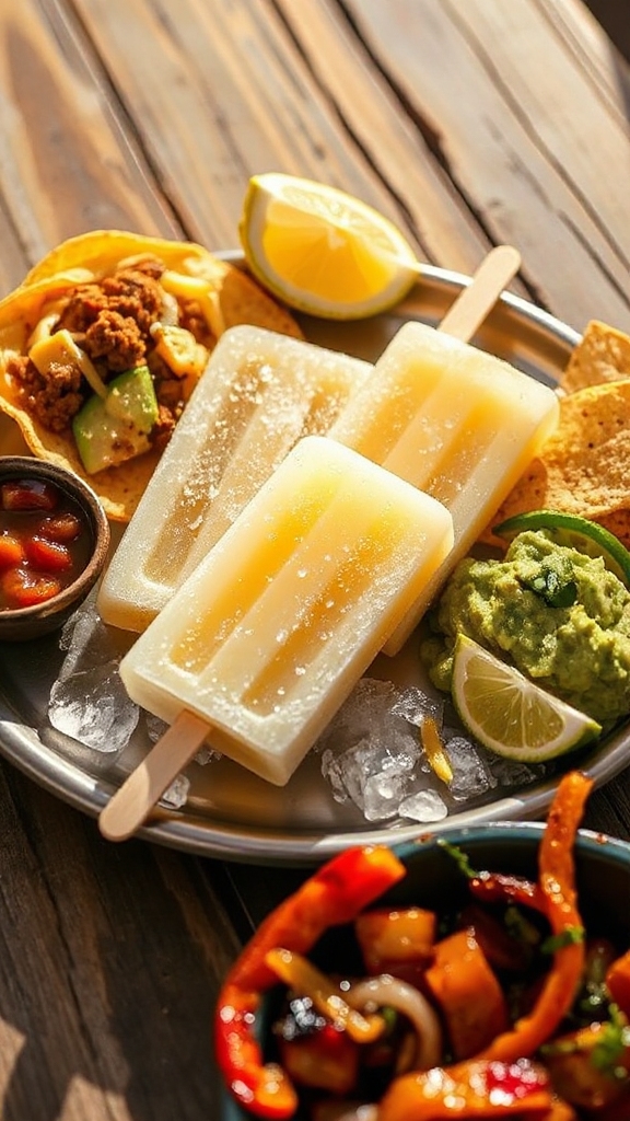 tangy popsicles enhance tex mex