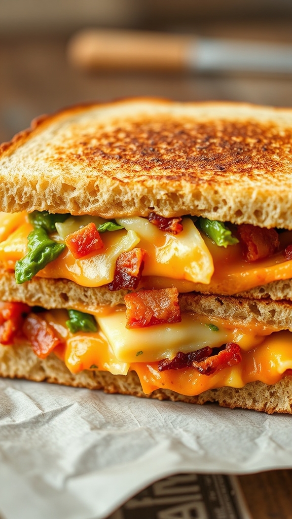 tangy spicy kimchi cheese