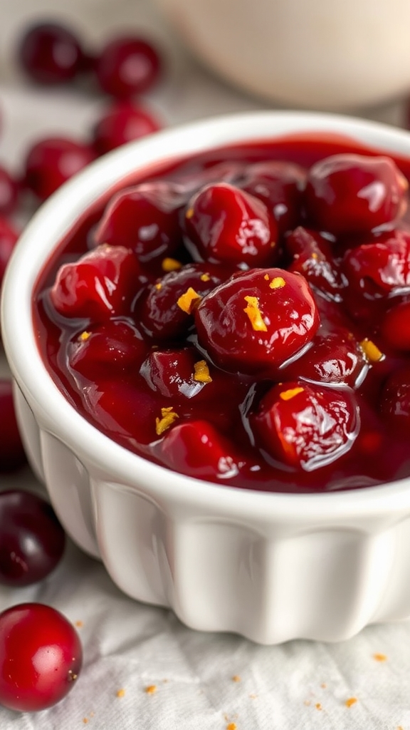 tart cranberries sweet sugar