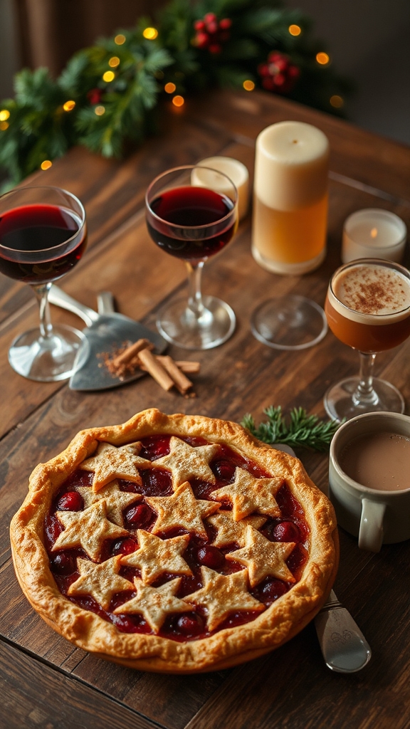 tart pie holiday pairings