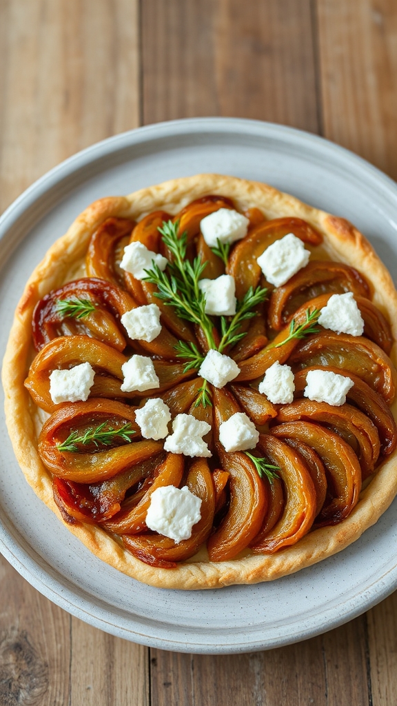 tart slices with wines
