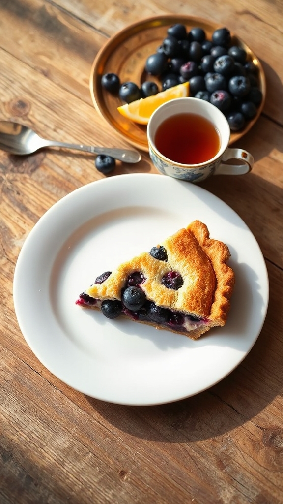 tea enhances creamy tartness