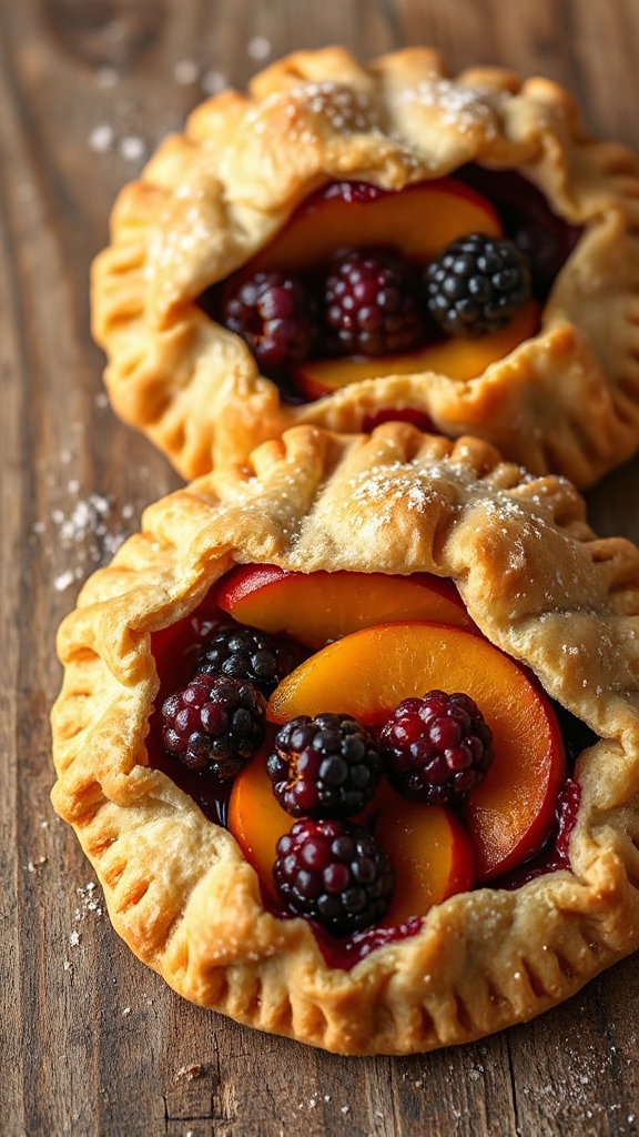 tennessee blackberry peach pies