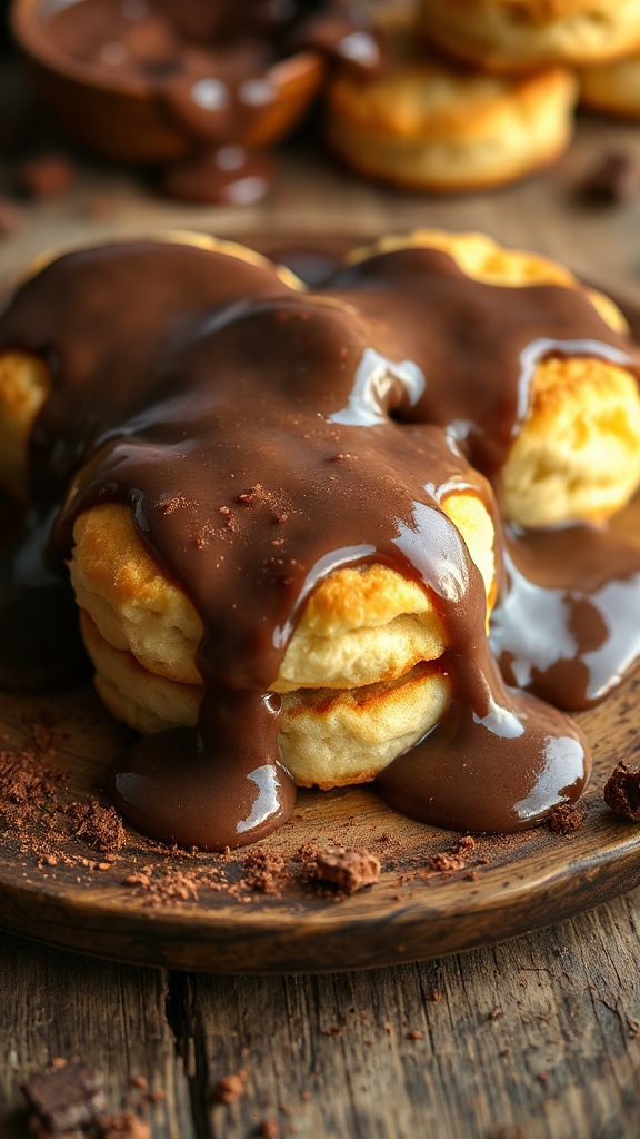 tennessee chocolate gravy biscuits