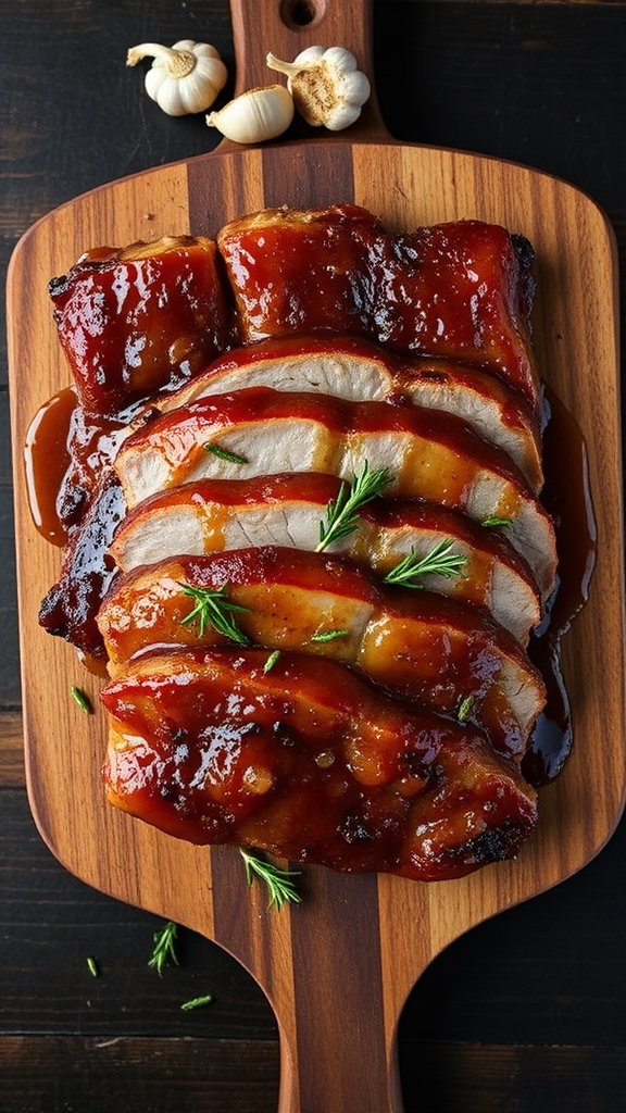 tennessee moonshine glazed pork