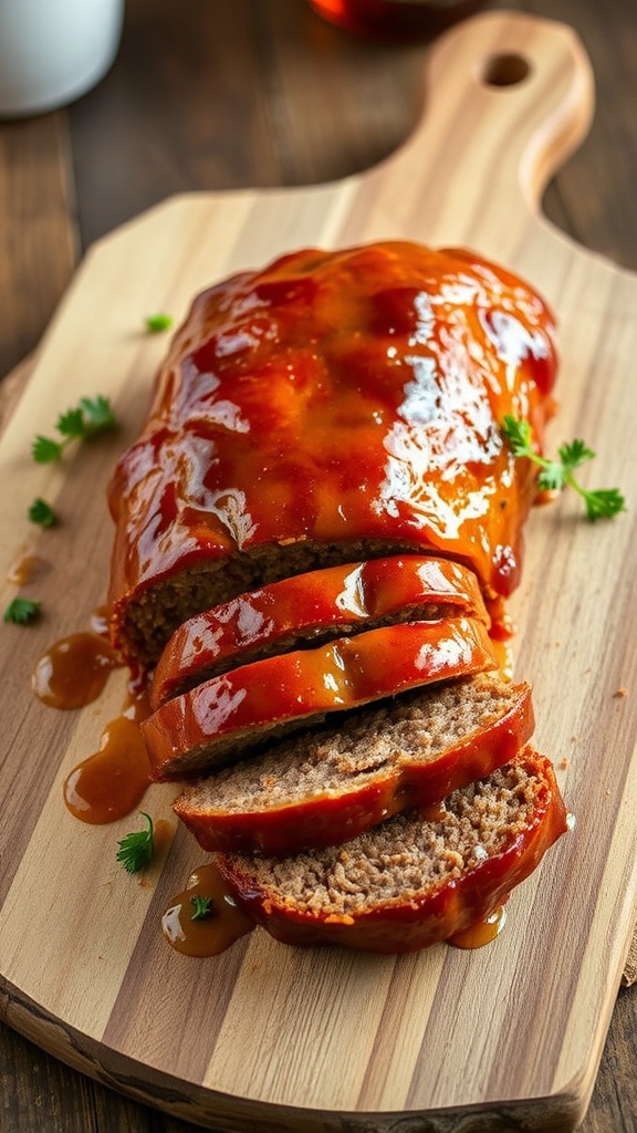 tennessee whiskey glazed meatloaf