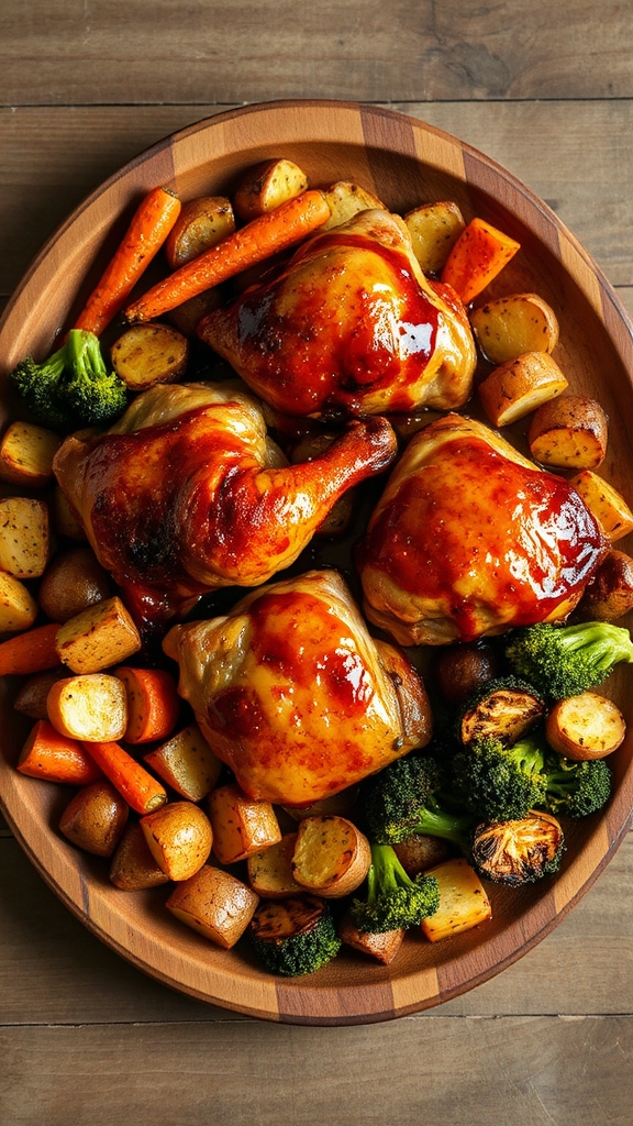 tennessee whiskey glazed thighs