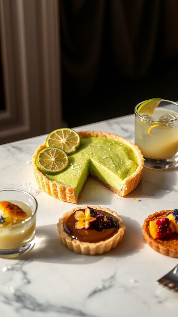 tequila infused dessert variations