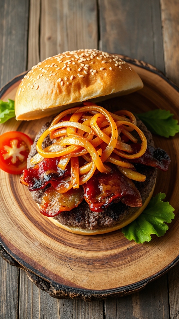 texas bacon onion burgers