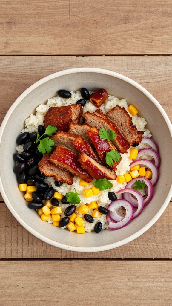 texas bbq brisket bowls