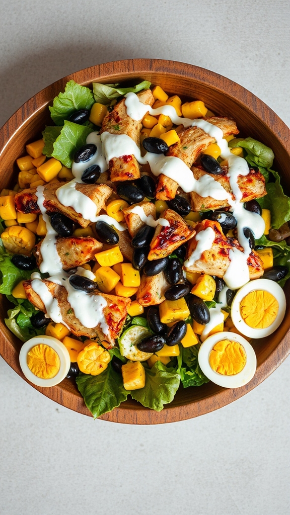 texas bbq chicken salad