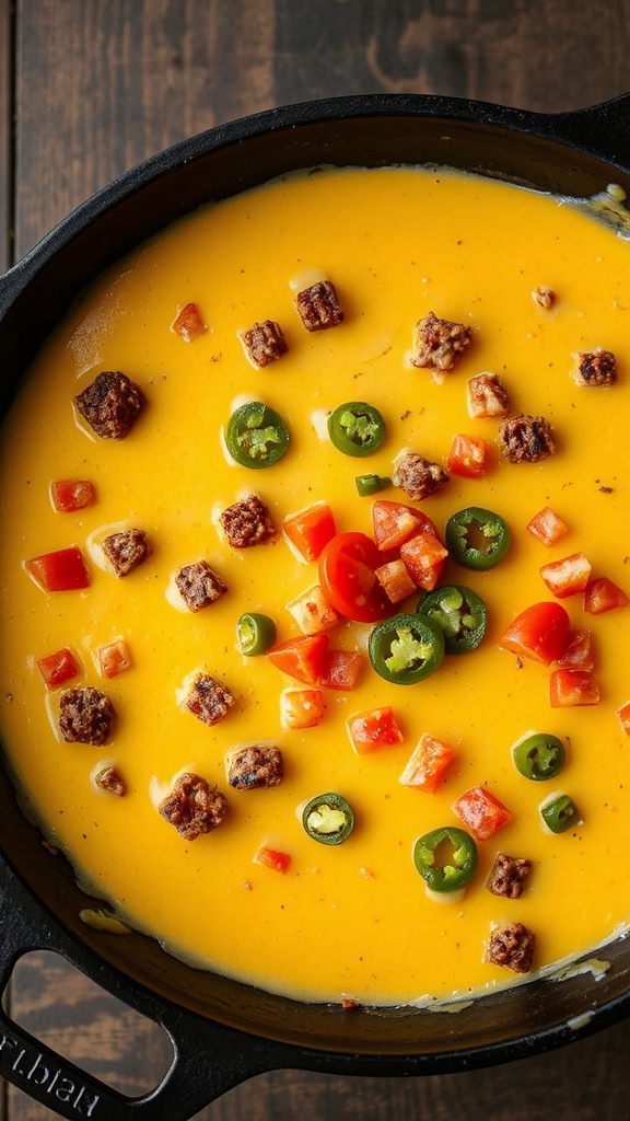 texas chorizo cheese dip