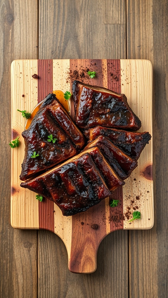 texas mesquite smoked beef ribs