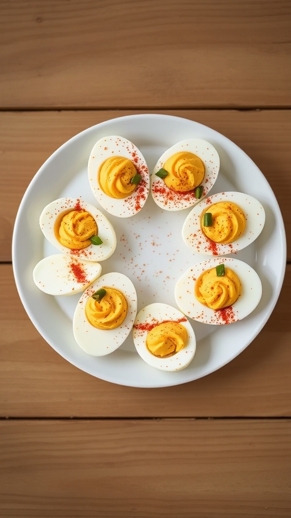 texas smoked deviled eggs