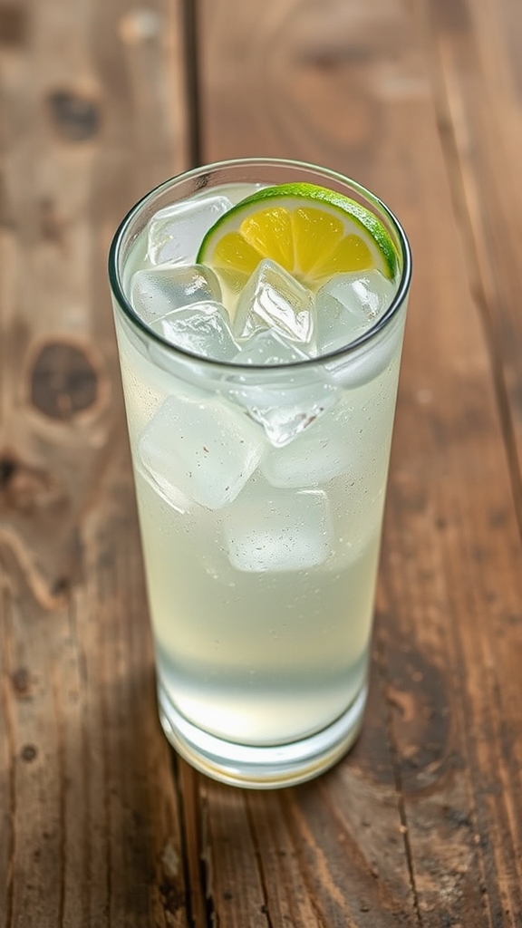 texas tequila lime water