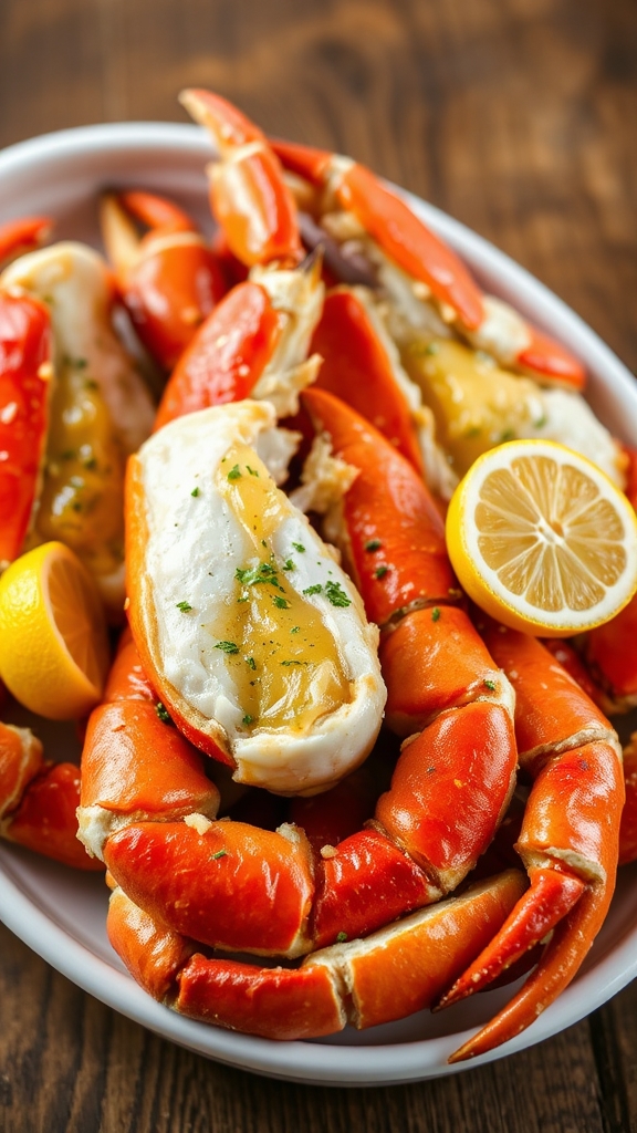 thawed alaskan king crab