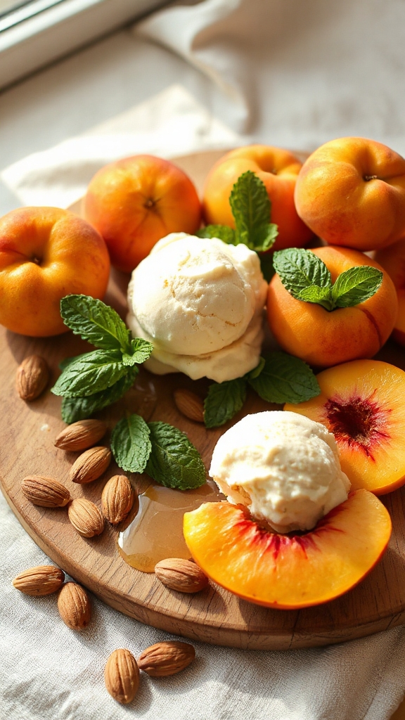 thoughtful peach flavor pairings