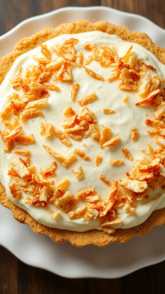 toasted hawaiian coconut cream